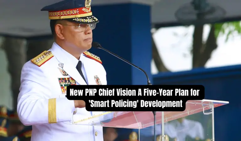 New PNP Chief Vision – A Five-Year Plan for ‘Smart Policing’ Development
