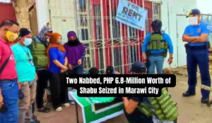 Two Nabbed, PHP 6.8-Million Worth of Shabu Seized in Marawi City