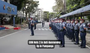 CIDG Nets 2 in Anti-Gunrunning Op in Pampanga