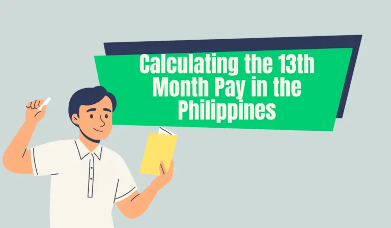 Calculating the 13th Month Pay in the Philippines