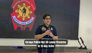 Caraga Police Net 49 Loose Firearms in 15-day Drive